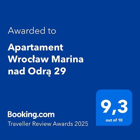 Apartament Wroclaw Marina Nad Odra 29 Buitenkant foto